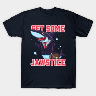 Shark Attorney: Bite for Jawstice T-Shirt